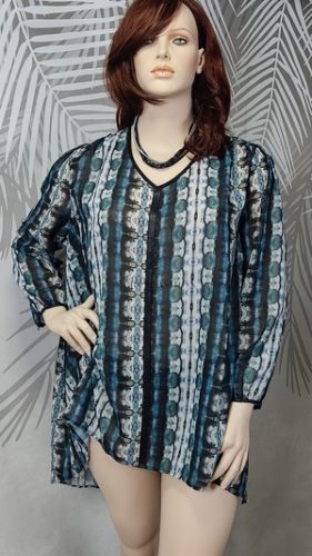 Adia fashion csinos mintás plus size tunika 