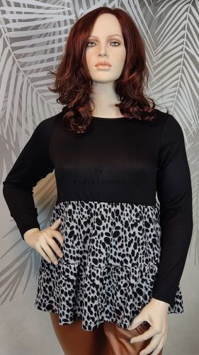 New Look divatos állatmintás plus size pulóver 